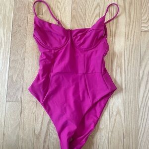 Women’s Pink One Piece Swimsuit